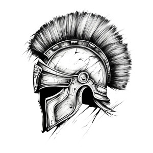 Roman Soldier Helmet V2 Vinyl Car Decal Sticker – Waterproof & UV-Resistant 8" Roman Soldier Helmet V2 Vinyl Car Decal Sticker – Waterproof & UV-Resistant 8"