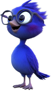 Happy Navy Bird V2 Vinyl Car Decal Sticker – Waterproof & UV-Resistant 8"