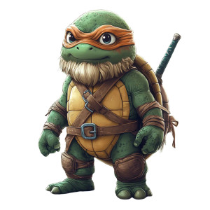 Cute Zelda Ninja Vinyl Car Decal Sticker – Waterproof & UV-Resistant 8"