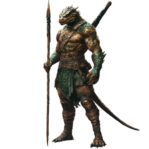 Copper Dragonborn Barbarian V2 Vinyl Car Decal Sticker – Waterproof & UV-Resistant 8"