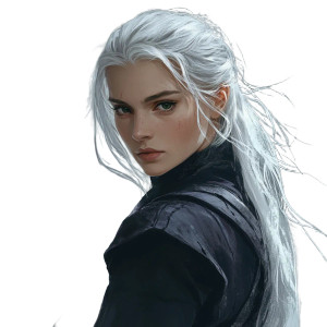 Silver-Haired Ranger Vinyl Car Decal Sticker – Waterproof & UV-Resistant 8"