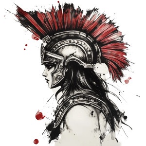Athena Tattoo Vinyl Car Decal Sticker – Waterproof & UV-Resistant 8" Athena Tattoo Vinyl Car Decal Sticker – Waterproof & UV-Resistant 8"