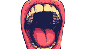 Shouting Mouth Cartoon Vinyl Car Decal Sticker – Waterproof & UV-Resistant 8" Shouting Mouth Cartoon Vinyl Car Decal Sticker – Waterproof & UV-Resistant 8"