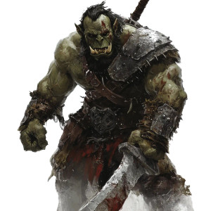 Orc Berserker Vinyl Car Decal Sticker – Waterproof & UV-Resistant 8"