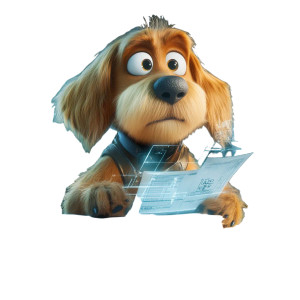 Genius Scottish Dog Vinyl Car Decal Sticker – Waterproof & UV-Resistant 8"