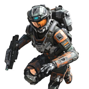 Titanfall Pilot Vinyl Car Decal Sticker – Waterproof & UV-Resistant 8"