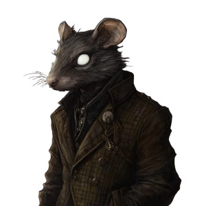 Psionic Ratfolk Vinyl Car Decal Sticker – Waterproof & UV-Resistant 8"