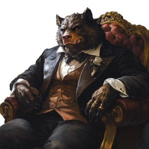 Bugbear Butler Vinyl Car Decal Sticker – Waterproof & UV-Resistant 8"