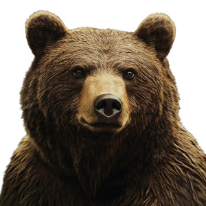 Bear V5 Vinyl Car Decal Sticker – Waterproof & UV-Resistant 8"