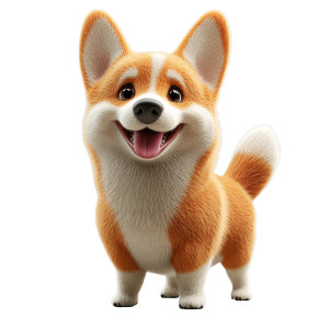 Happy Corgi Model Vinyl Car Decal Sticker – Waterproof & UV-Resistant 8" Happy Corgi Model Vinyl Car Decal Sticker – Waterproof & UV-Resistant 8"