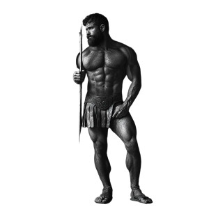 Roman Gladiator V15 Vinyl Car Decal Sticker – Waterproof & UV-Resistant 8"