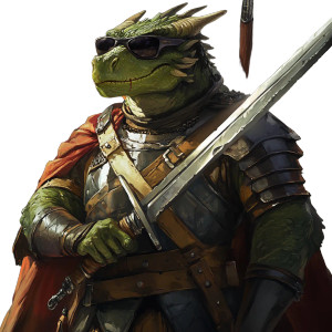 Dragonborn Fighter V2 Vinyl Car Decal Sticker – Waterproof & UV-Resistant 8"