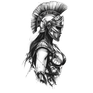 Fierce Gladiator Tattoo Vinyl Car Decal Sticker – Waterproof & UV-Resistant 8" Fierce Gladiator Tattoo Vinyl Car Decal Sticker – Waterproof & UV-Resistant 8"