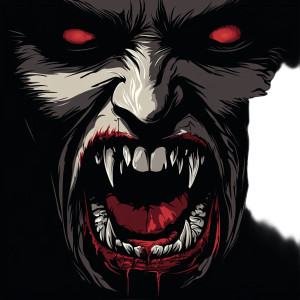 Vampire Fangs V7 Vinyl Car Decal Sticker – Waterproof & UV-Resistant 8" Vampire Fangs V7 Vinyl Car Decal Sticker – Waterproof & UV-Resistant 8"
