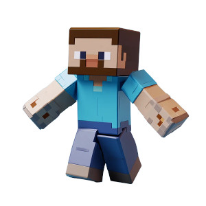Minecraft Protagonist Vinyl Car Decal Sticker – Waterproof & UV-Resistant 8"