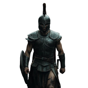 Spartan Warriors Marching Vinyl Car Decal Sticker – Waterproof & UV-Resistant 8"