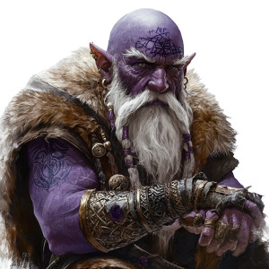 Grumpy Old Duergar Vinyl Car Decal Sticker – Waterproof & UV-Resistant 8"