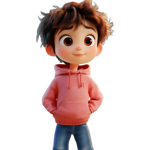 Young Boy Pixar V2 Vinyl Car Decal Sticker – Waterproof & UV-Resistant 8" Young Boy Pixar V2 Vinyl Car Decal Sticker – Waterproof & UV-Resistant 8"