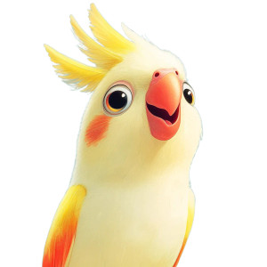 Cartoon Cockatiel Vinyl Car Decal Sticker – Waterproof & UV-Resistant 8" Cartoon Cockatiel Vinyl Car Decal Sticker – Waterproof & UV-Resistant 8"
