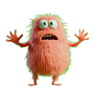 Zany Pixar Character Vinyl Car Decal Sticker – Waterproof & UV-Resistant 8"