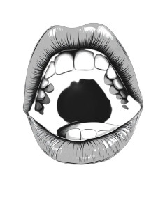 Grinning Mouth Art Vinyl Car Decal Sticker – Waterproof & UV-Resistant 8" Grinning Mouth Art Vinyl Car Decal Sticker – Waterproof & UV-Resistant 8"