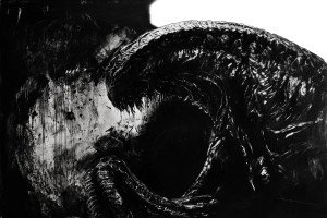 Xenomorph V3 Vinyl Car Decal Sticker – Waterproof & UV-Resistant 8"