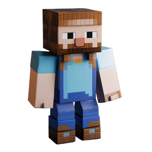 Steve Minecraft Vinyl Car Decal Sticker – Waterproof & UV-Resistant 8" Steve Minecraft Vinyl Car Decal Sticker – Waterproof & UV-Resistant 8"