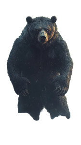 Majestic Forest Bear Vinyl Car Decal Sticker – Waterproof & UV-Resistant 8" Majestic Forest Bear Vinyl Car Decal Sticker – Waterproof & UV-Resistant 8"