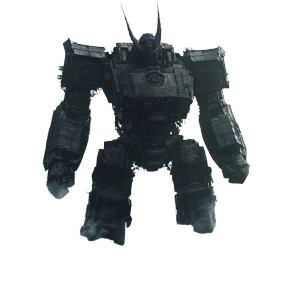 Samurai Mecha Destruction Vinyl Car Decal Sticker – Waterproof & UV-Resistant 8"