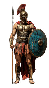 Greek City Guard Vinyl Car Decal Sticker – Waterproof & UV-Resistant 8"