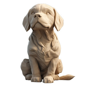 3D Dog Vinyl Car Decal Sticker – Waterproof & UV-Resistant 8"