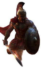 Spartan Warrior Triumph Vinyl Car Decal Sticker – Waterproof & UV-Resistant 8"