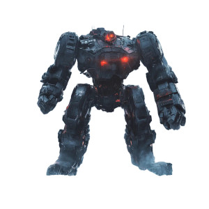 Soviet-Style Mech Vinyl Car Decal Sticker – Waterproof & UV-Resistant 8"