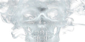 Ethereal Smoke Skull Vinyl Car Decal Sticker – Waterproof & UV-Resistant 8" Ethereal Smoke Skull Vinyl Car Decal Sticker – Waterproof & UV-Resistant 8"