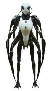 Mechanical Spider V5 Vinyl Car Decal Sticker – Waterproof & UV-Resistant 8"