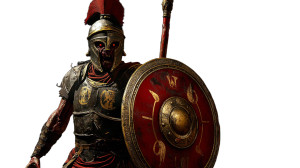 Evil Zombie Legionnaire Vinyl Car Decal Sticker – Waterproof & UV-Resistant 8"