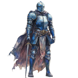 Bohemian Knight Vinyl Car Decal Sticker – Waterproof & UV-Resistant 8"