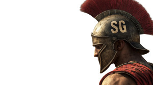 Spartan Soldier Army Vinyl Car Decal Sticker – Waterproof & UV-Resistant 8"