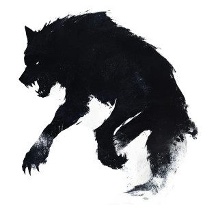 Werewolf Silhouette V2 Vinyl Car Decal Sticker – Waterproof & UV-Resistant 8"