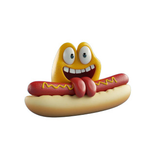 90S Cartoon Hot Dog Vinyl Car Decal Sticker – Waterproof & UV-Resistant 8" 90S Cartoon Hot Dog Vinyl Car Decal Sticker – Waterproof & UV-Resistant 8"