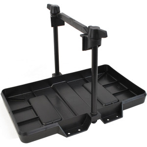 Attwood Marine Battery Tray | For 27/27M Series Battery | Low-Profile, Heavy-Duty Black Plastic | Adjustable Height | ABYC & USCG Approved Attwood Marine Battery Tray | For 27/27M Series Battery | Low-Profile, Heavy-Duty Black Plastic | Adjustable Height | ABYC & USCG Approved
