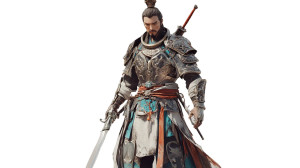 Three Kingdoms General Vinyl Car Decal Sticker – Waterproof & UV-Resistant 8" Three Kingdoms General Vinyl Car Decal Sticker – Waterproof & UV-Resistant 8"