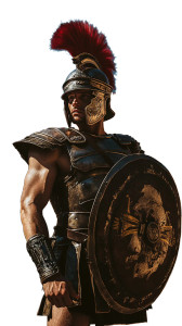 Roman Gladiator V21 Vinyl Car Decal Sticker – Waterproof & UV-Resistant 8"