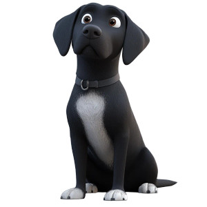 Pixar Style Labrador Vinyl Car Decal Sticker – Waterproof & UV-Resistant 8" Pixar Style Labrador Vinyl Car Decal Sticker – Waterproof & UV-Resistant 8"
