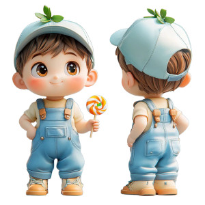 Cute Chibi Boy V4 Vinyl Car Decal Sticker – Waterproof & UV-Resistant 8" Cute Chibi Boy V4 Vinyl Car Decal Sticker – Waterproof & UV-Resistant 8"