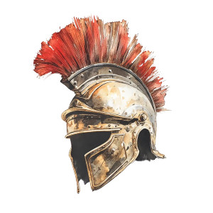 Centurion Helmet Vinyl Car Decal Sticker – Waterproof & UV-Resistant 8" Centurion Helmet Vinyl Car Decal Sticker – Waterproof & UV-Resistant 8"
