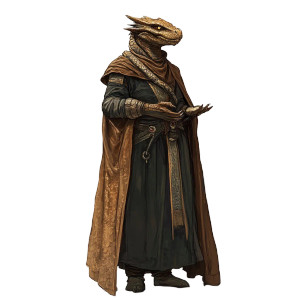 Dragonborn Priest V2 Vinyl Car Decal Sticker – Waterproof & UV-Resistant 8"