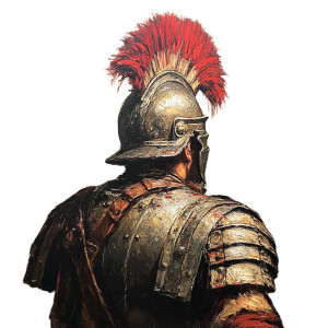 Roman Legionary V6 Vinyl Car Decal Sticker – Waterproof & UV-Resistant 8"