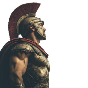 Spartan Soldier Skyward Vinyl Car Decal Sticker – Waterproof & UV-Resistant 8" Spartan Soldier Skyward Vinyl Car Decal Sticker – Waterproof & UV-Resistant 8"