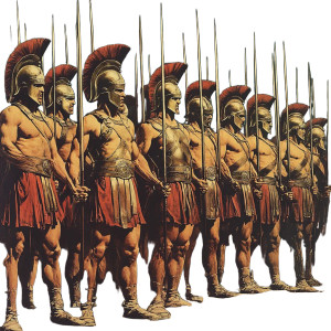 Spartan Phalanx Formation Vinyl Car Decal Sticker – Waterproof & UV-Resistant 8" Spartan Phalanx Formation Vinyl Car Decal Sticker – Waterproof & UV-Resistant 8"